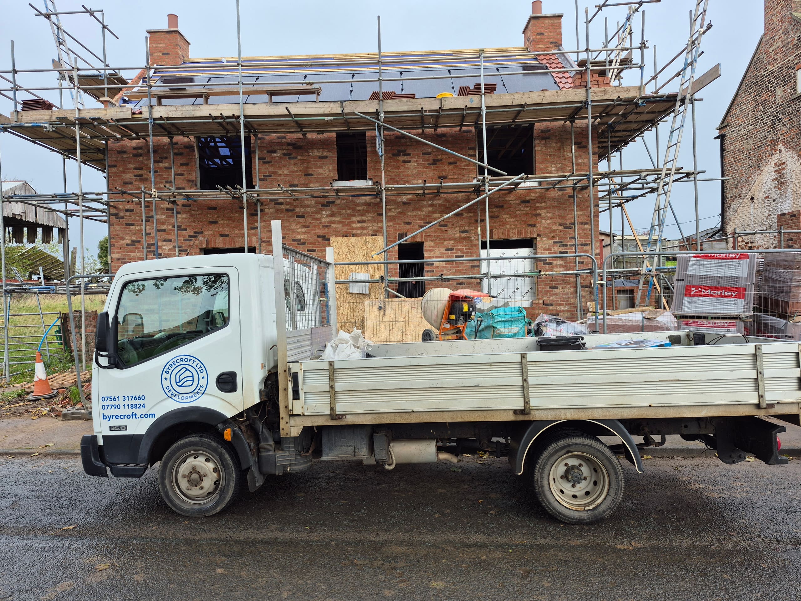 North Cowton New Build site photo 3